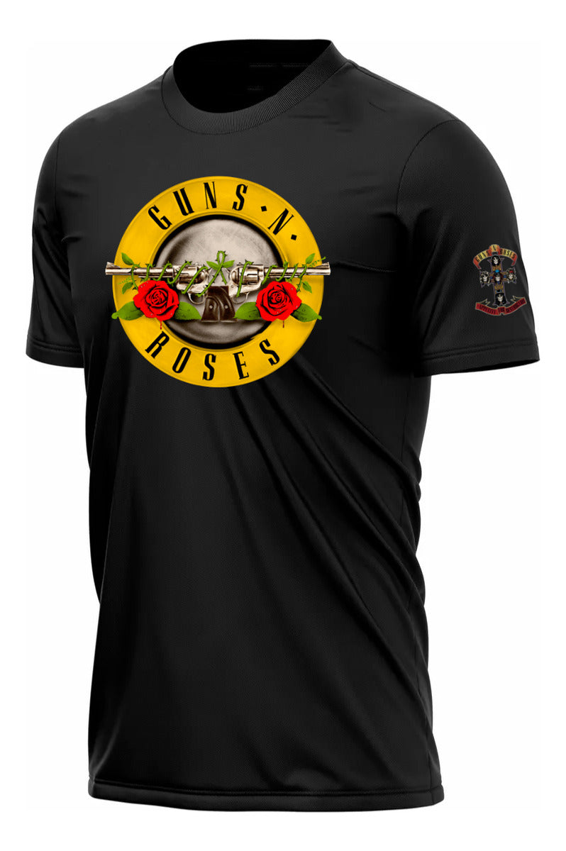 Playera Guns & Roses Música Rock Slash Guitarra Axel Rose