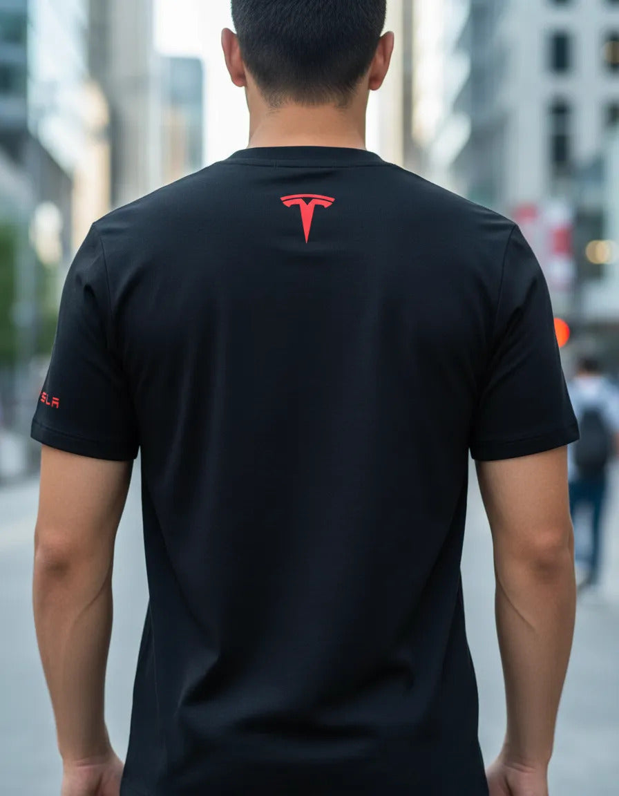 Playera Tesla Automovilismo Vehículo Coche Autos