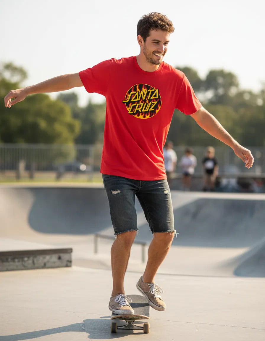 Playera Deportiva Santa Cruz Skate Skateboard