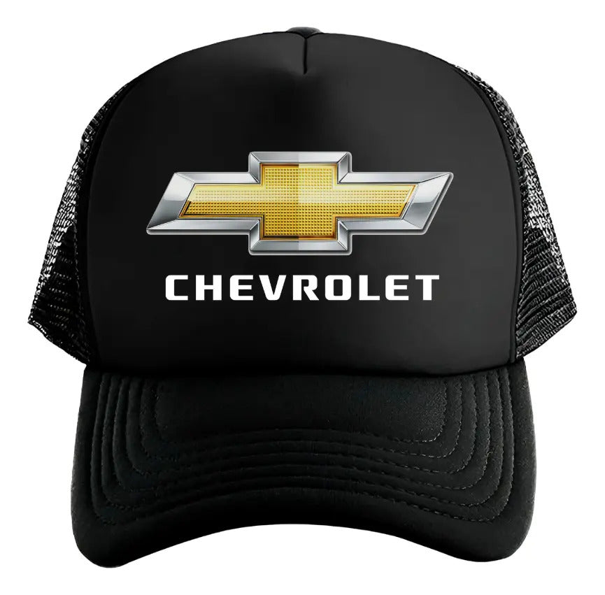Gorra Nascar Chevrolet Vehículo Automóvil Automovilismo Negro Ajustable Chvrlt