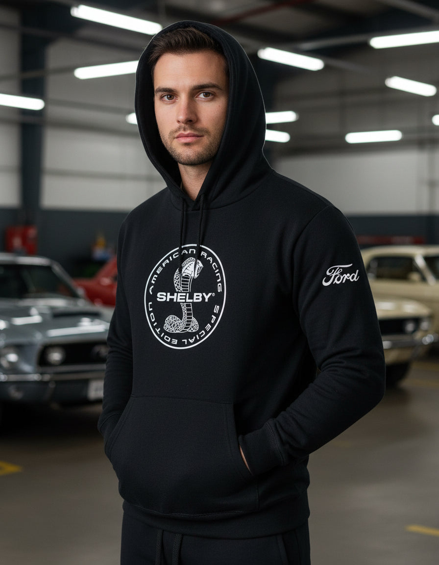 Sudadera Shelby Cobra Ford Mustang Coche Vehículo Auto