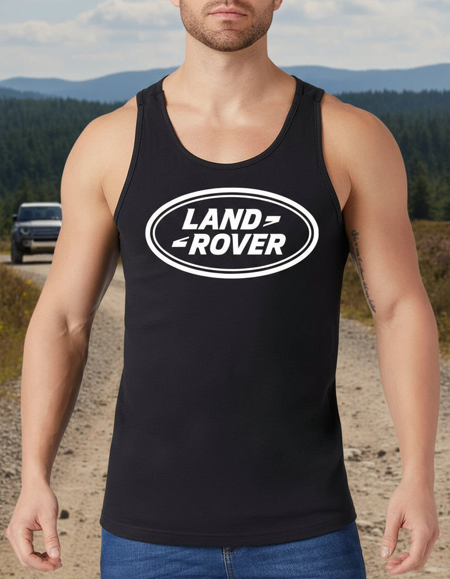 Playera Sin Mangas Land Rover Camioneta Coche Vehículo