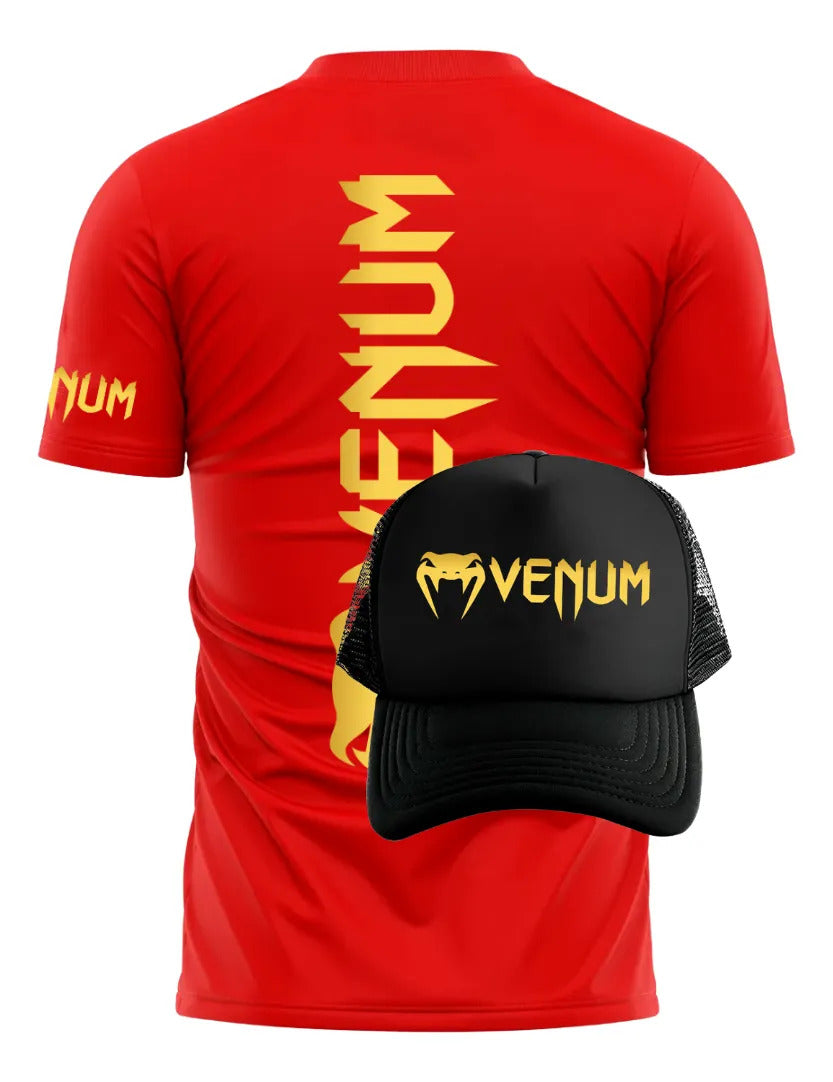 Playera Y Gorra Ufc Venum War Mma Box Muay Thai Kick Boxing