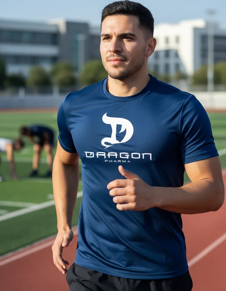 Playera Deportiva Dragon Pharma Gym Fitness Running Deportes