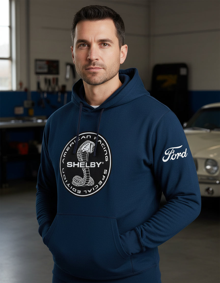 Sudadera Shelby Cobra Ford Mustang Coche Vehículo Auto