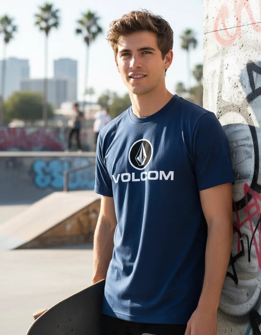 Playera Volcom Skate Skateboard Surf Snowboard Moda Urbana