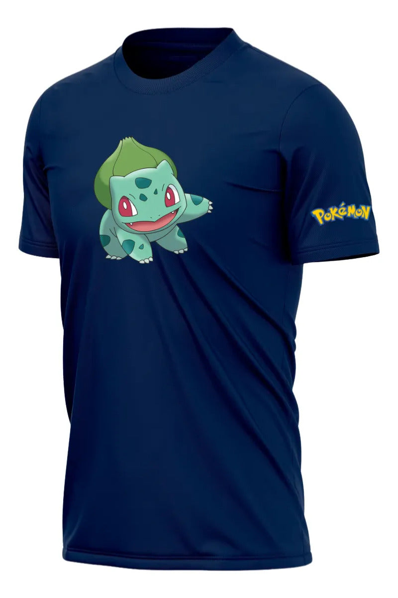 Playera Deportiva Squirtle Charmander Bulbasaur Pokémon
