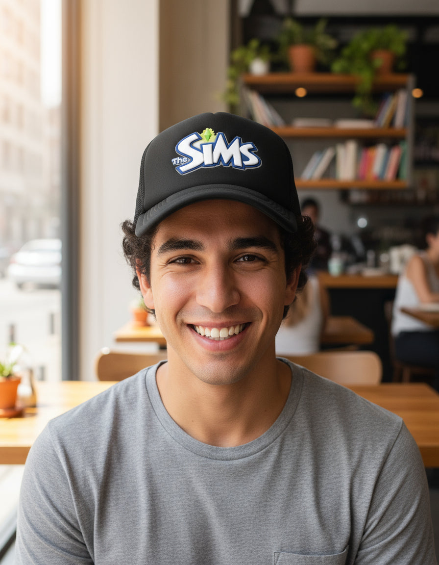 Gorra The Sims Negro Ajustable The Sims