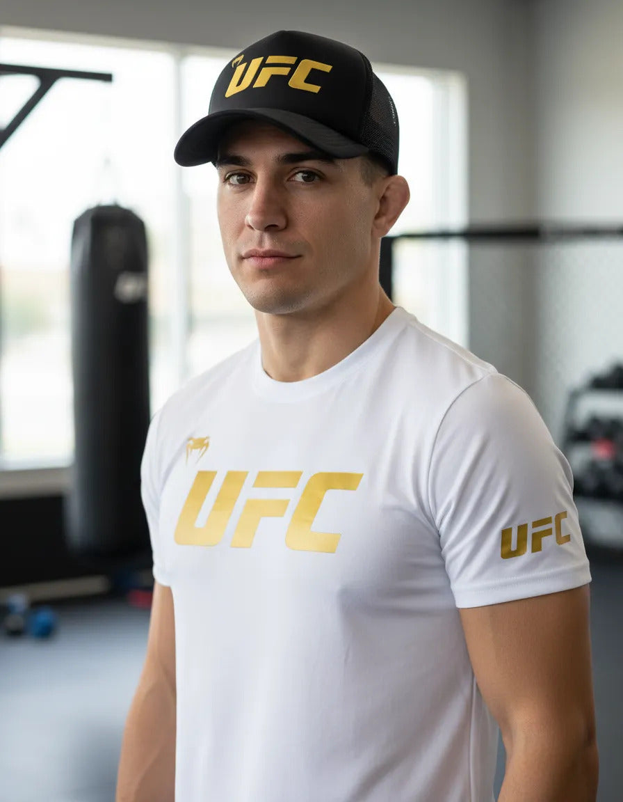 Ufc Playera Y Gorra Ufc Mma Box Muay Thai Kick Boxing Bjj