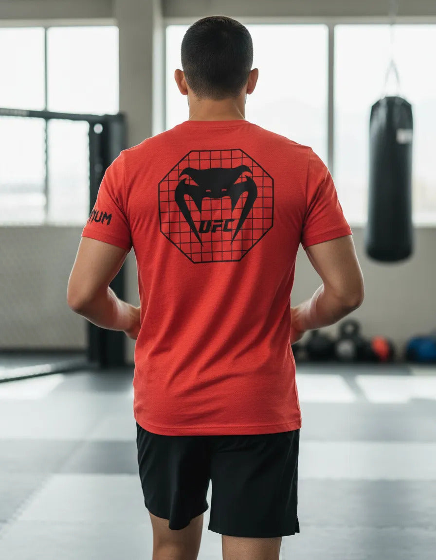 Playera Algodón Ufc Venum Octa Mma Box Muay Thai Kick Boxing