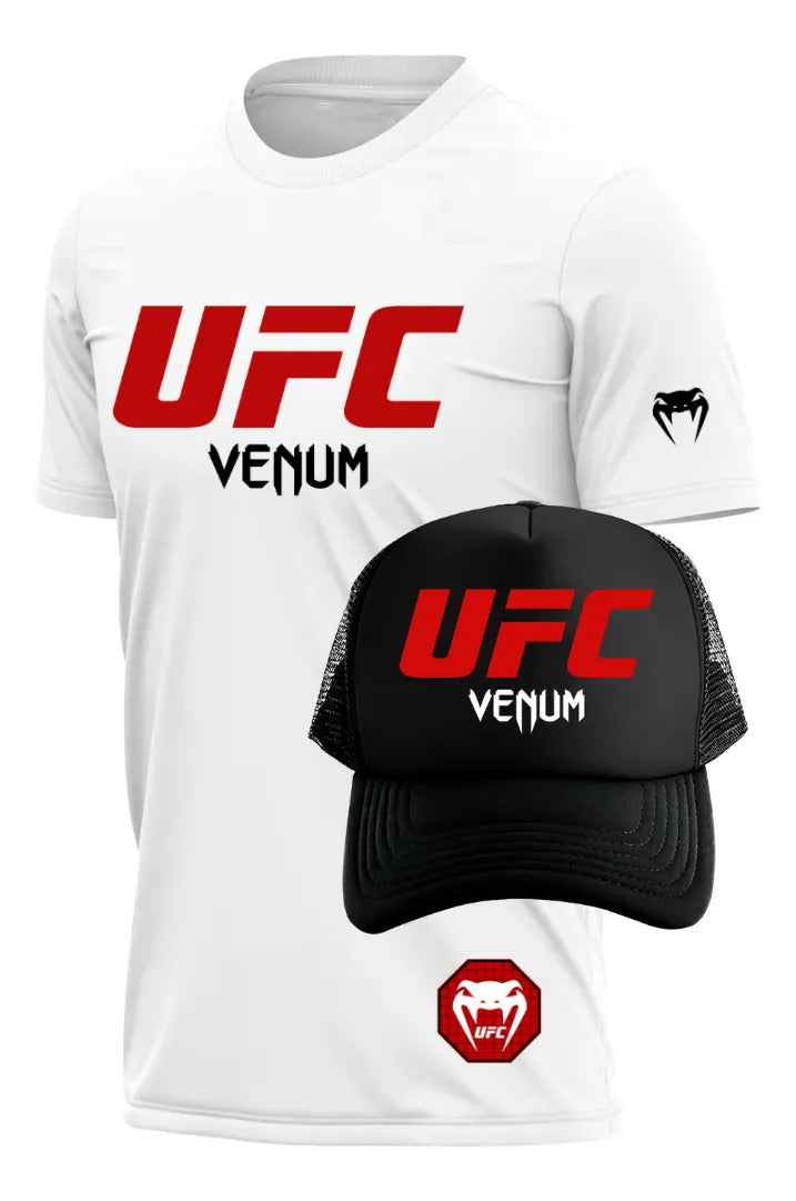 Playera Y Gorra Ufc Venum Mma Algodón