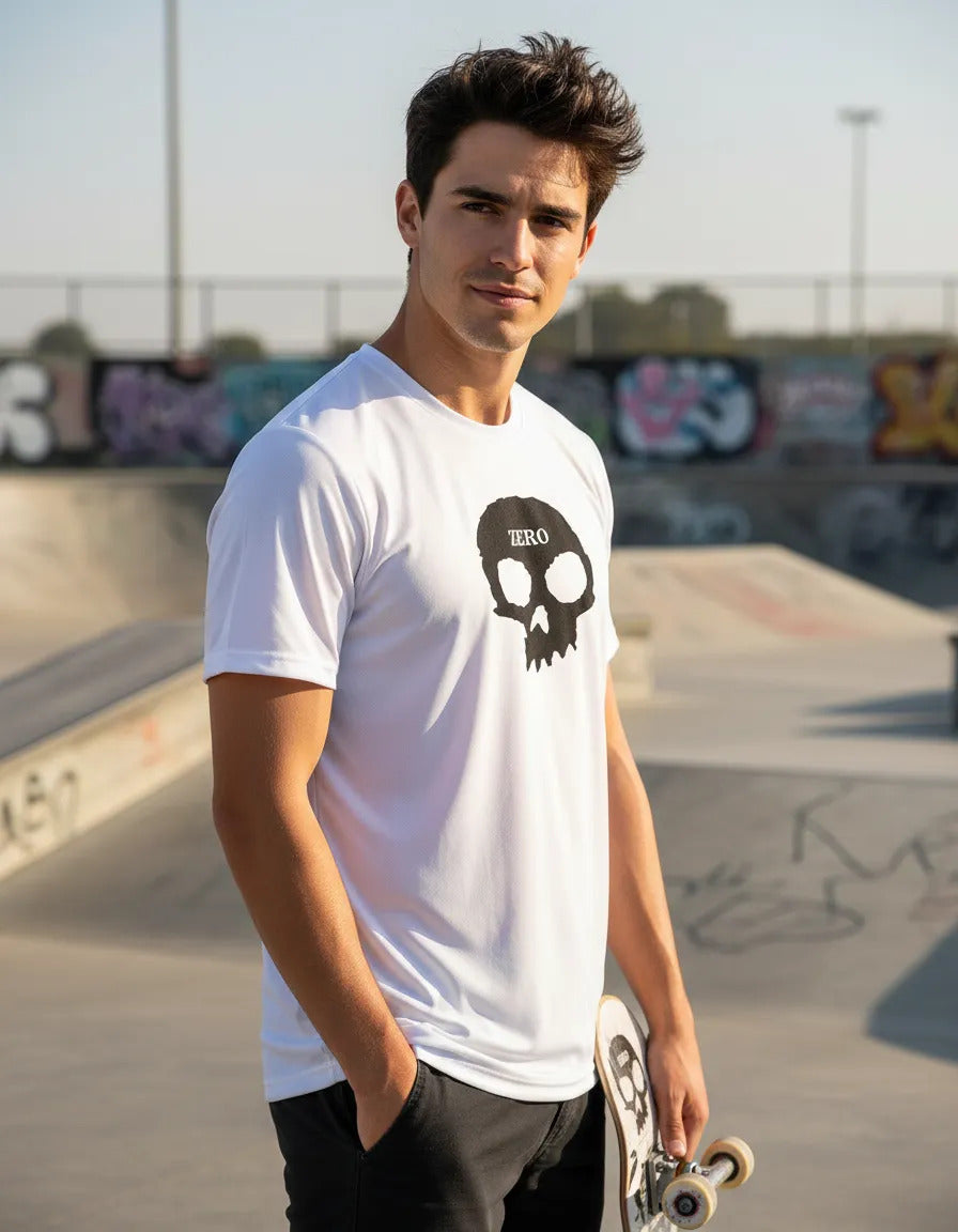 Playera Deportiva Zero Skate Skateboard Moda Urbana