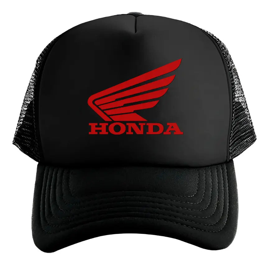 Gorra Honda Moto Motociclismo Piloto Motogp Negro Ajustable Honda