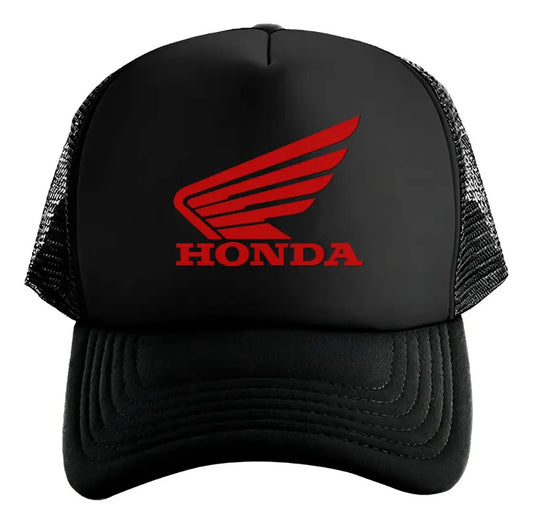 Gorra Honda Moto Motociclismo Piloto Motogp Negro Ajustable Honda
