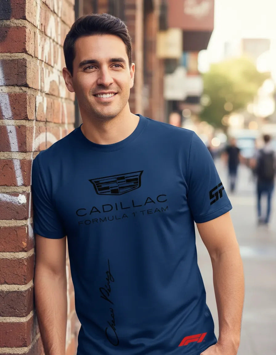Playera Cadillac Formula 1 Team F1 Automovilismo