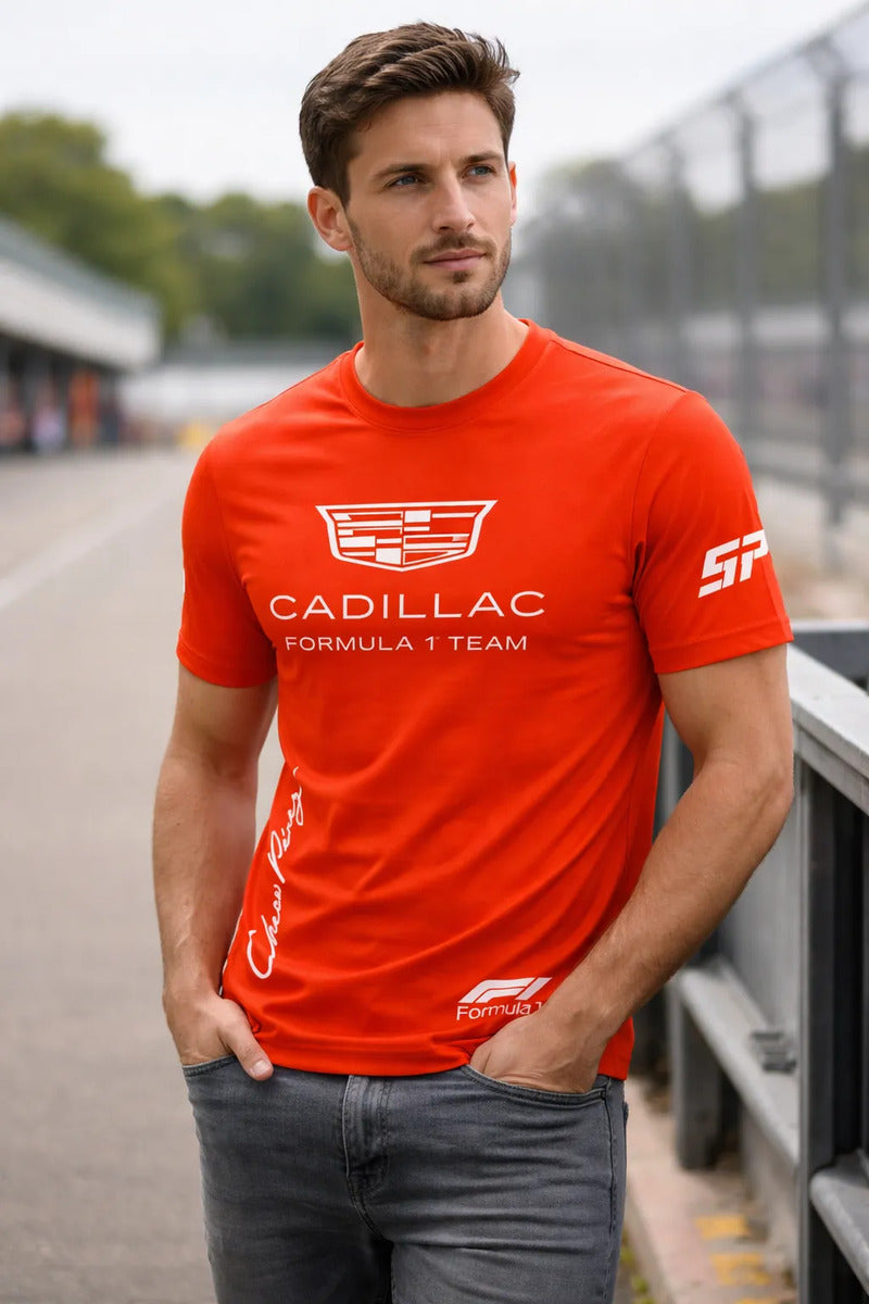 Pack Playera Sudadera Gorra Mochila Cadillac Formula 1 Team