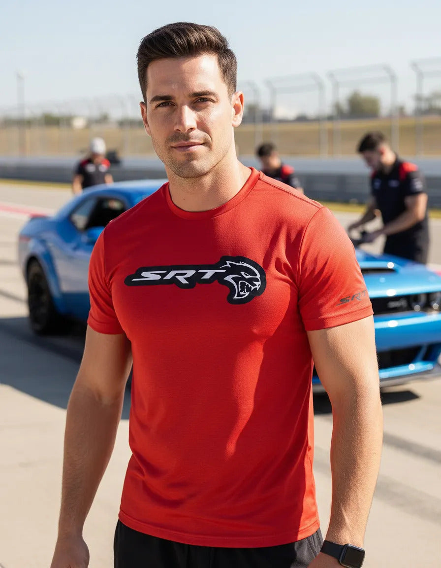 Playera Deportiva Hellcat Srt Challenger Dodge Automovilismo