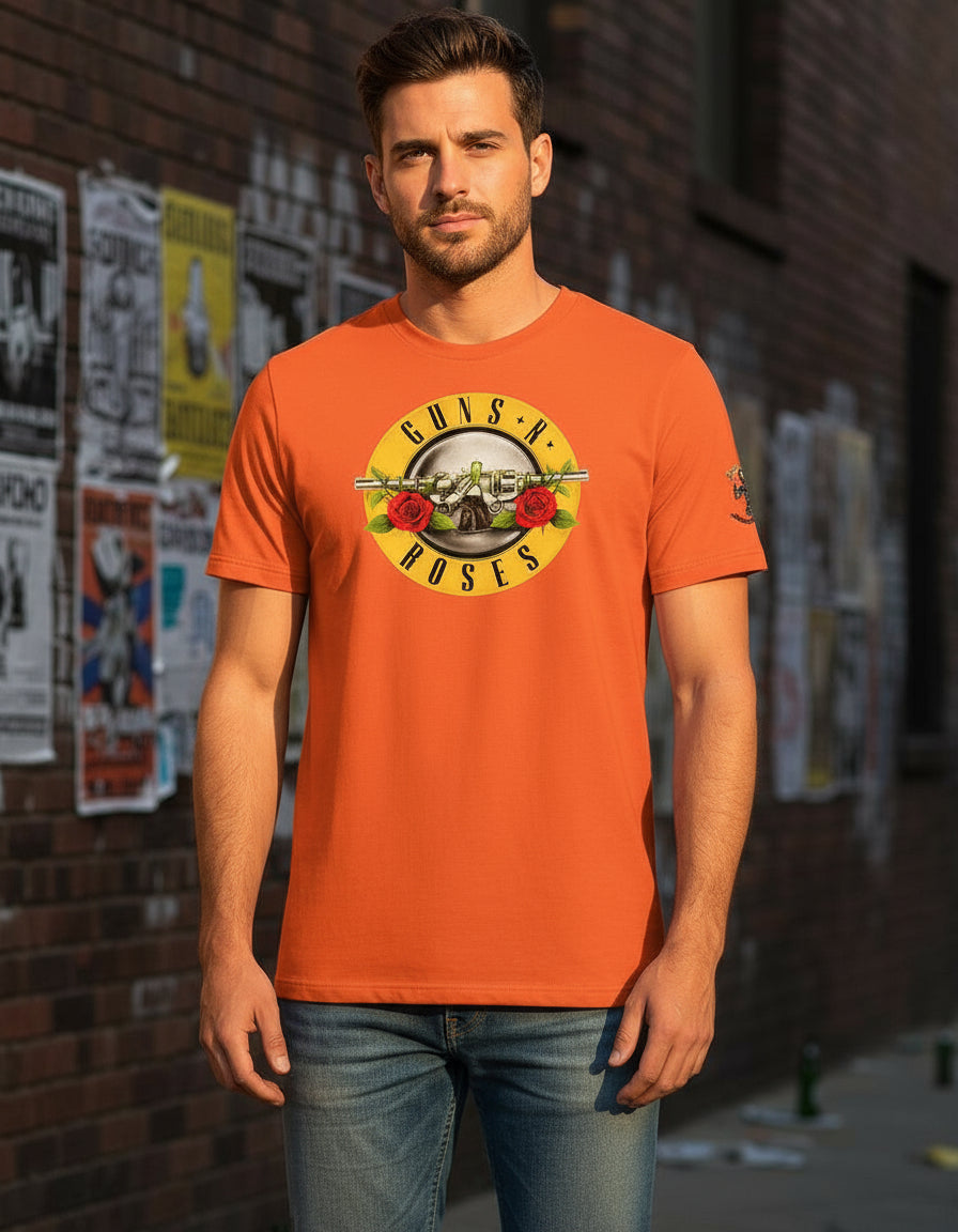 Playera Guns & Roses Música Rock Slash Guitarra Axel Rose