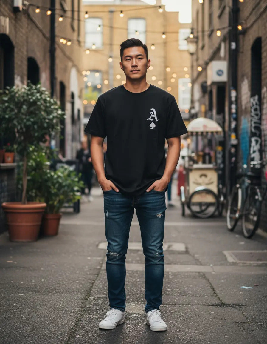 Playera Hombre Moda Moderno Elegante Aesthetic Actualidad