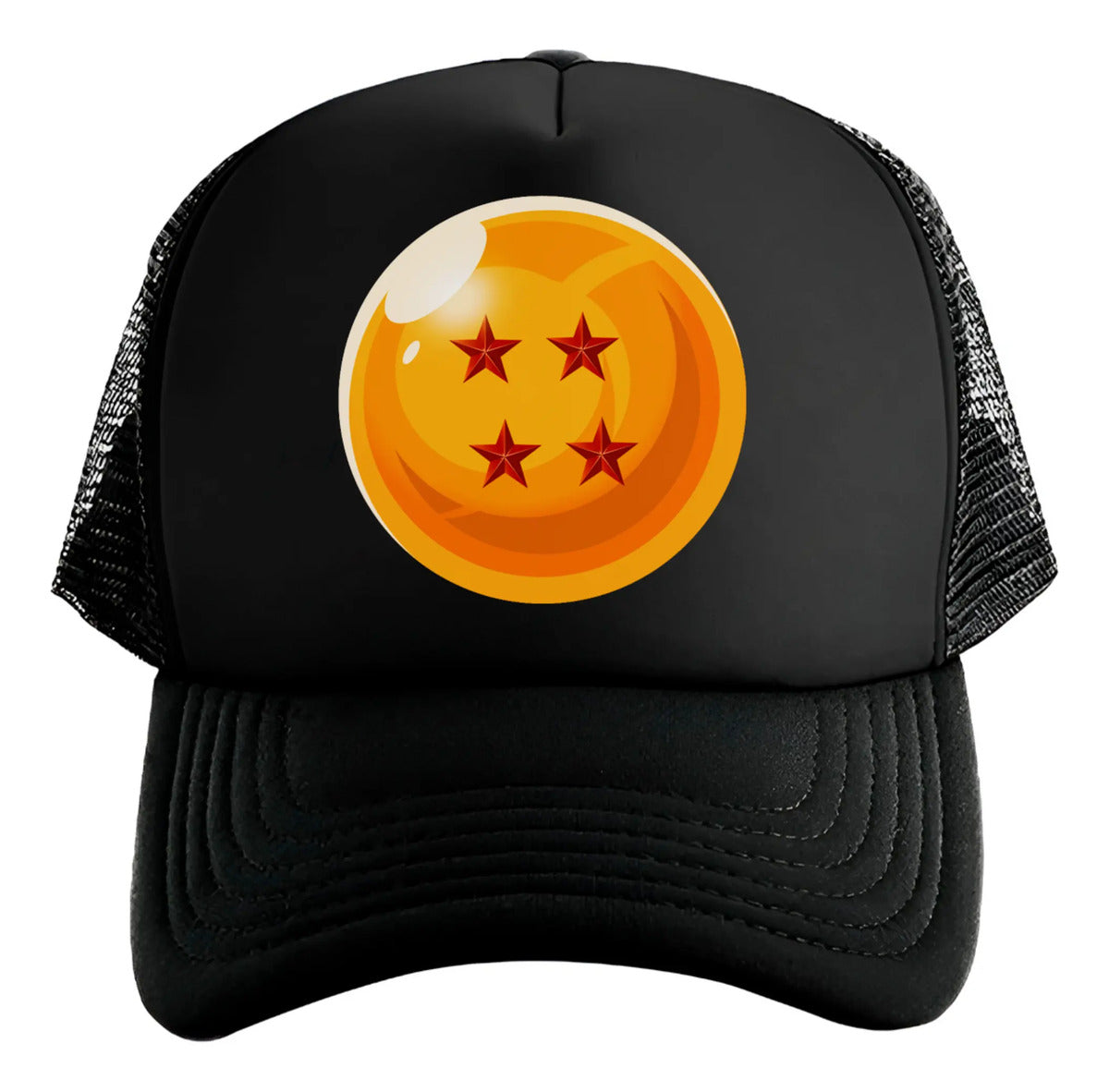 Gorra Esfera Dragon Ball Z Gokú Gohan Negro Ajustable Esfera