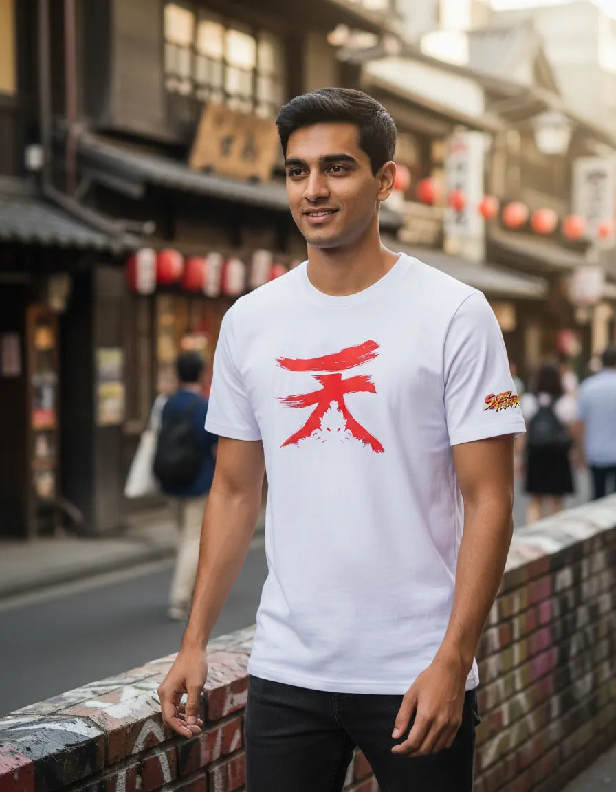 Playera Akuma Street Fighter Videojuegos Ps5 Xbox Pc Gamer