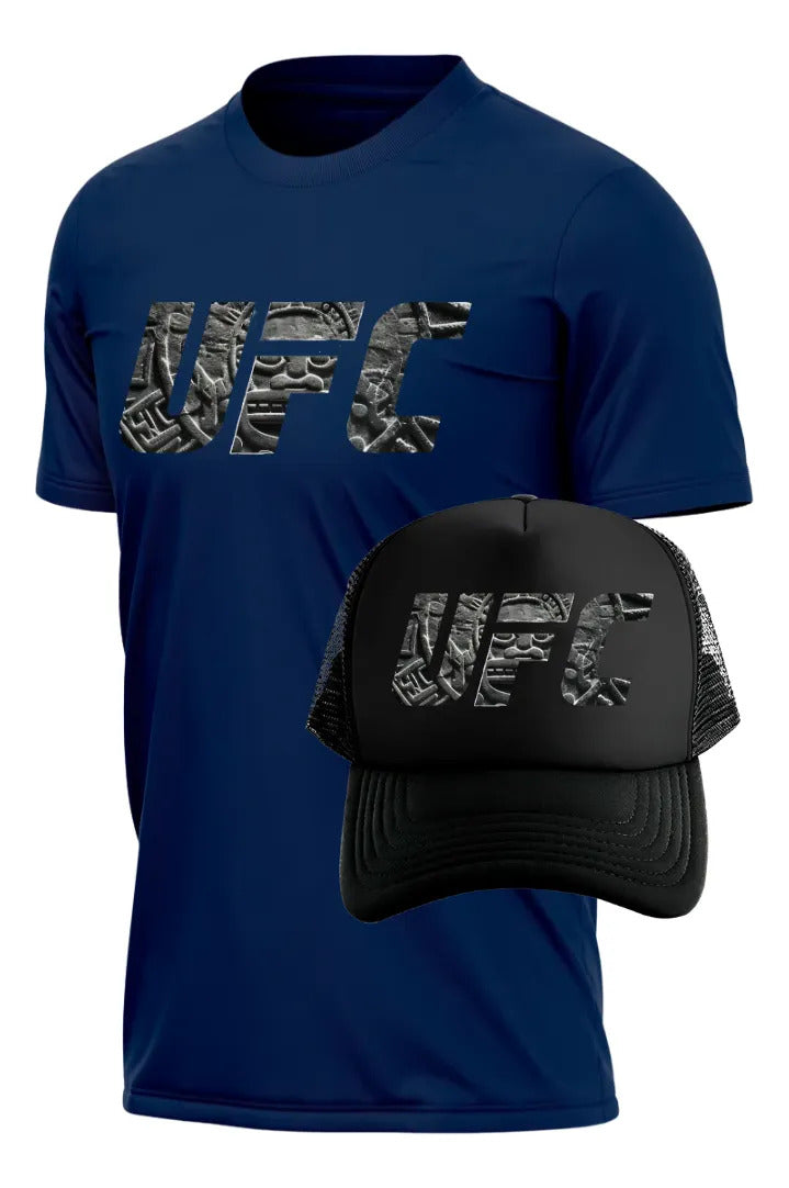 Playera Y Gorra Ufc Ultimate Fighter Championship Mma Box Jj