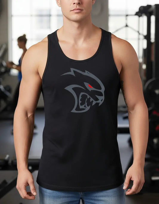 Playera Sin Mangas Hellcat Srt Dodge Challenger Charger