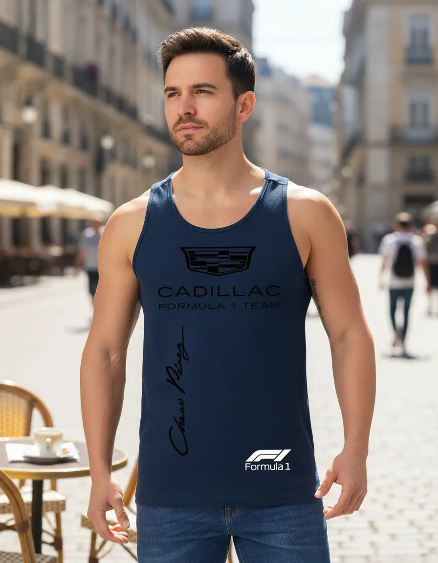 Playera Sin Mangas Cadillac Formula 1 Team F1 Automovilismo