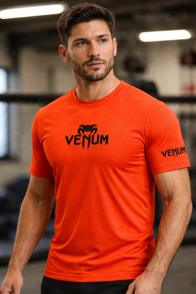 Ufc Playera Deportiva Venum Ufc Mma Box Muay Thai Kb Bjj Tkd