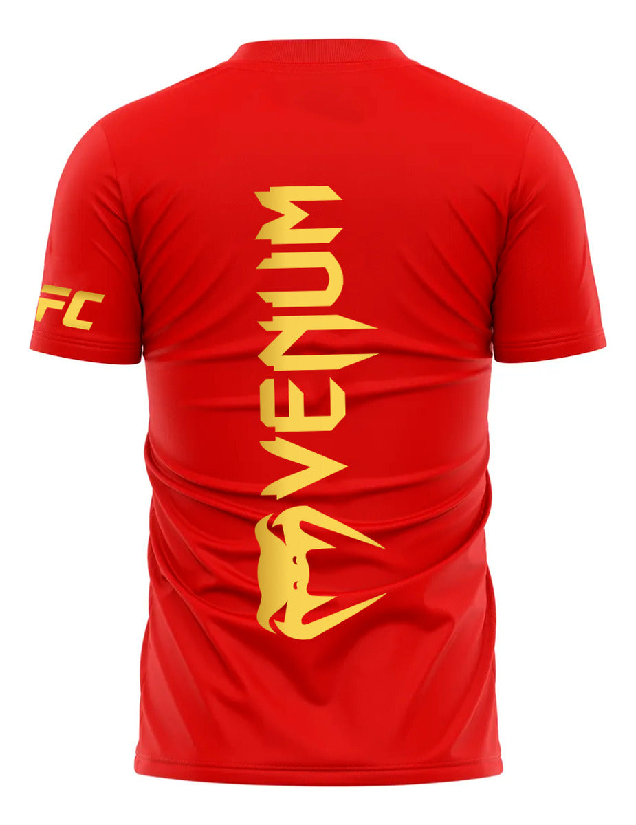 Playera Algodón Venum Ufc War Mma Box Muay Thai Kick Boxing