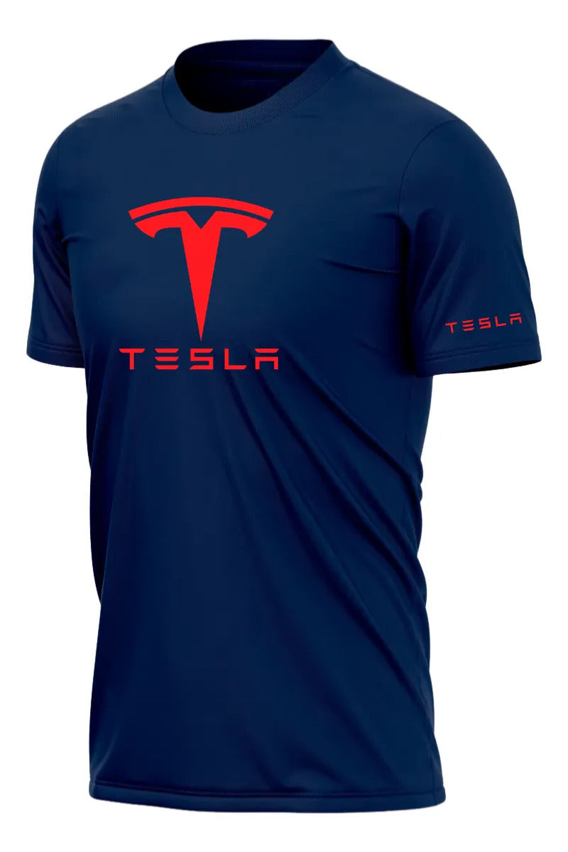 Playera Tesla Automovilismo Vehículo Coche Autos