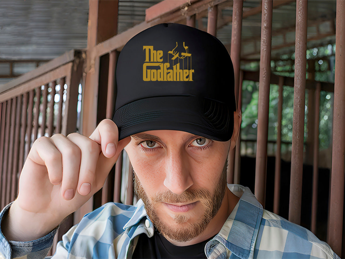 Gorra The Godfather El Padrino Negro Ajustable Tg