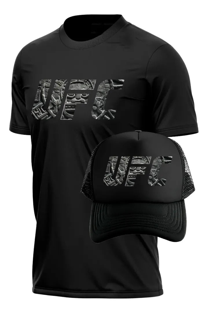 Playera Y Gorra Ufc Ultimate Fighter Championship Mma Box Jj