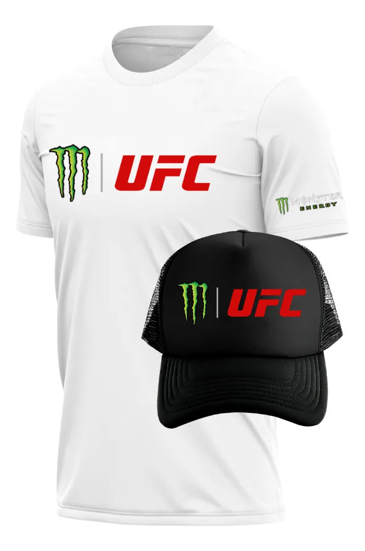 Playera Y Gorra Monster X Ufc