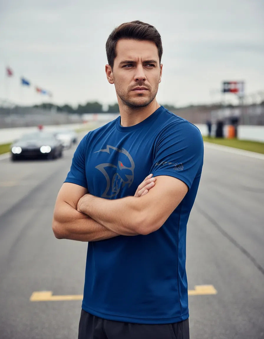 Playera Deportiva Hellcat Srt Challenger Dodge Automovilismo