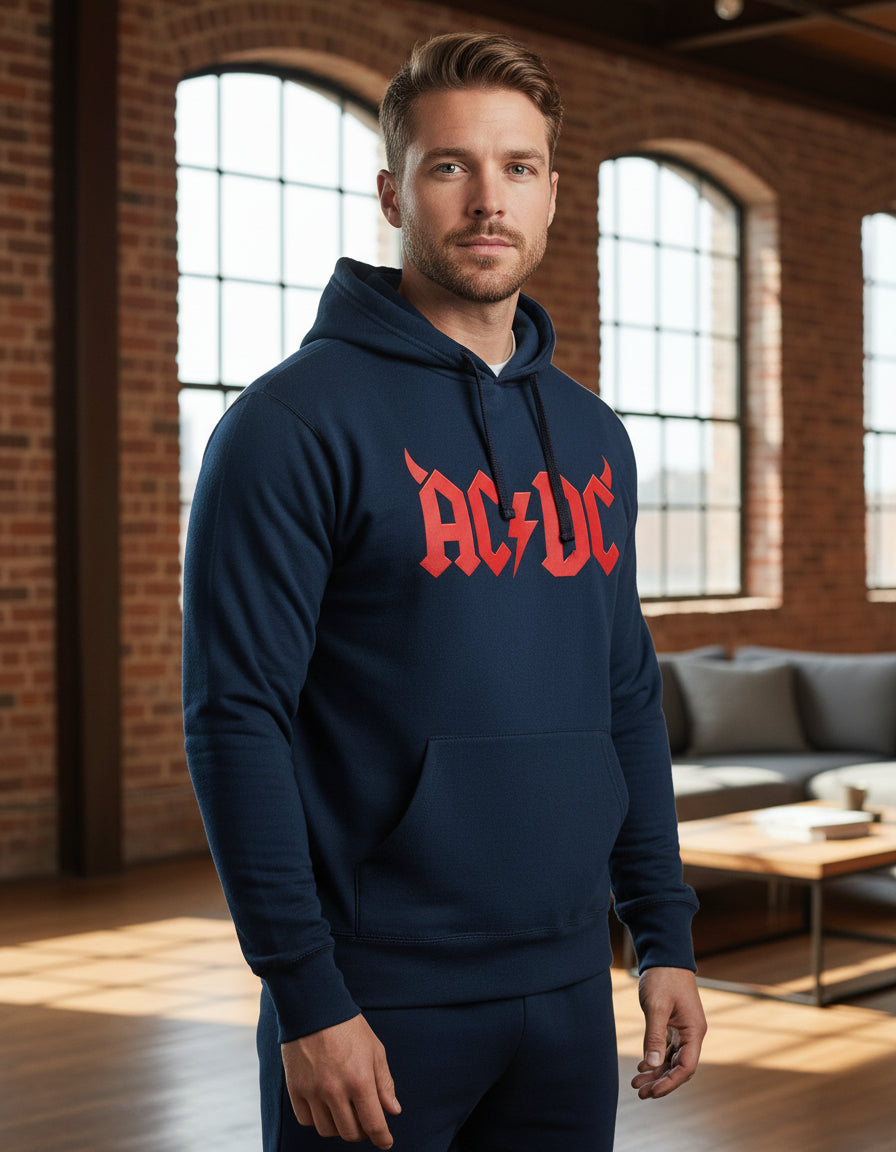 Sudadera Acdc Música Rock Heavy Metal