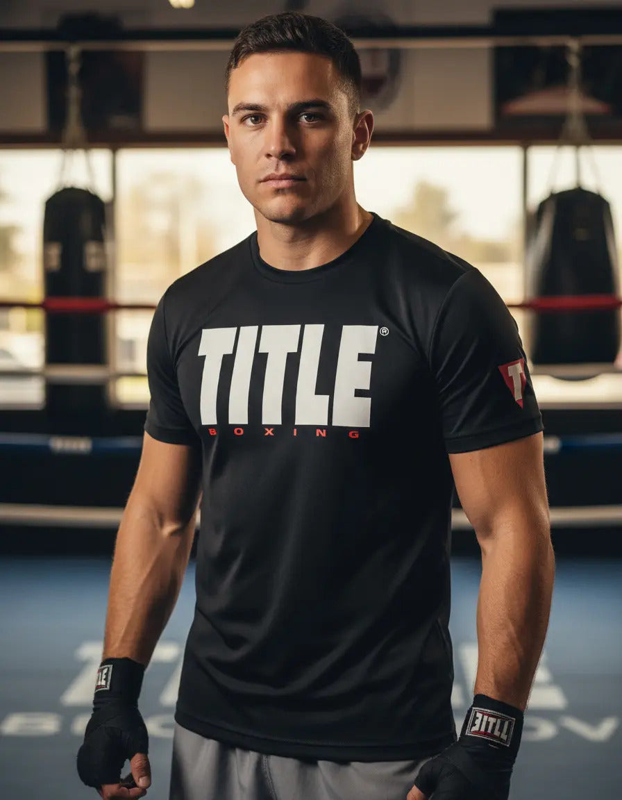 Playera Deportiva Title Boxing Box Ufc Mma Muay Thai Dry Fit