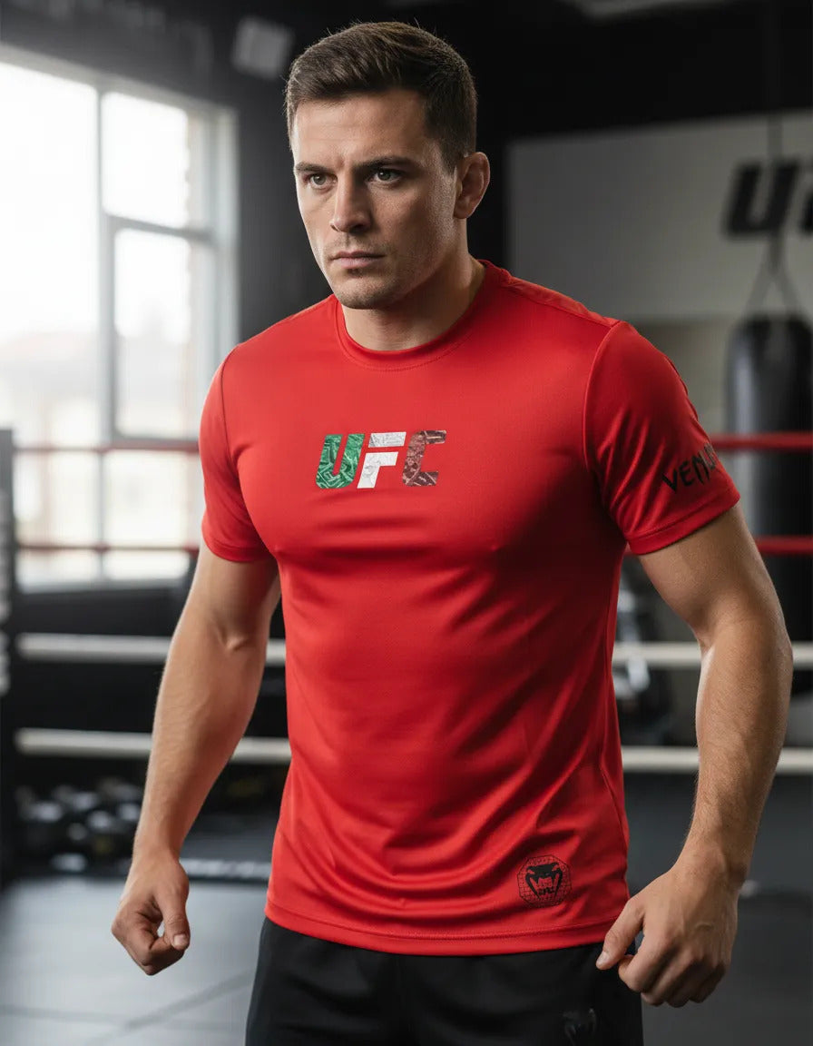 Playera Deportiva Ufc Venum Octa Mma Box Muay Thai Kb Bjj