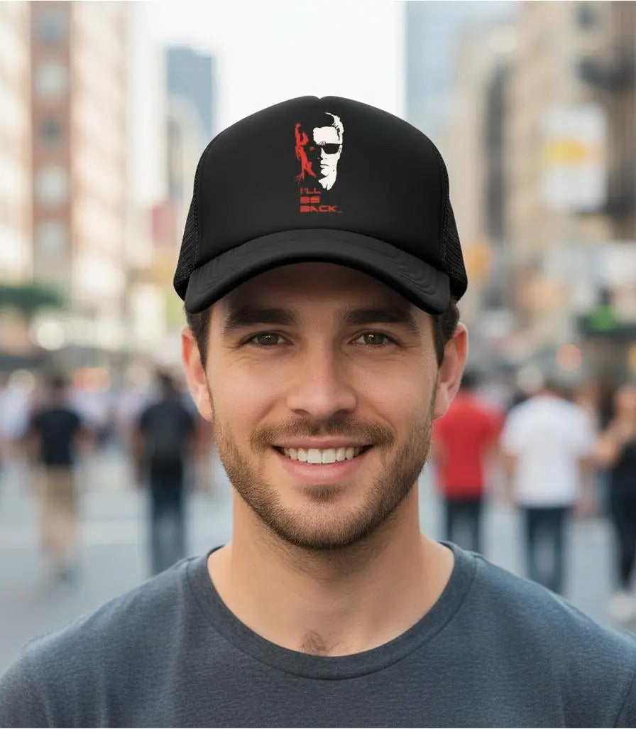 Gorra Terminator Negro Ajustable Trmntr