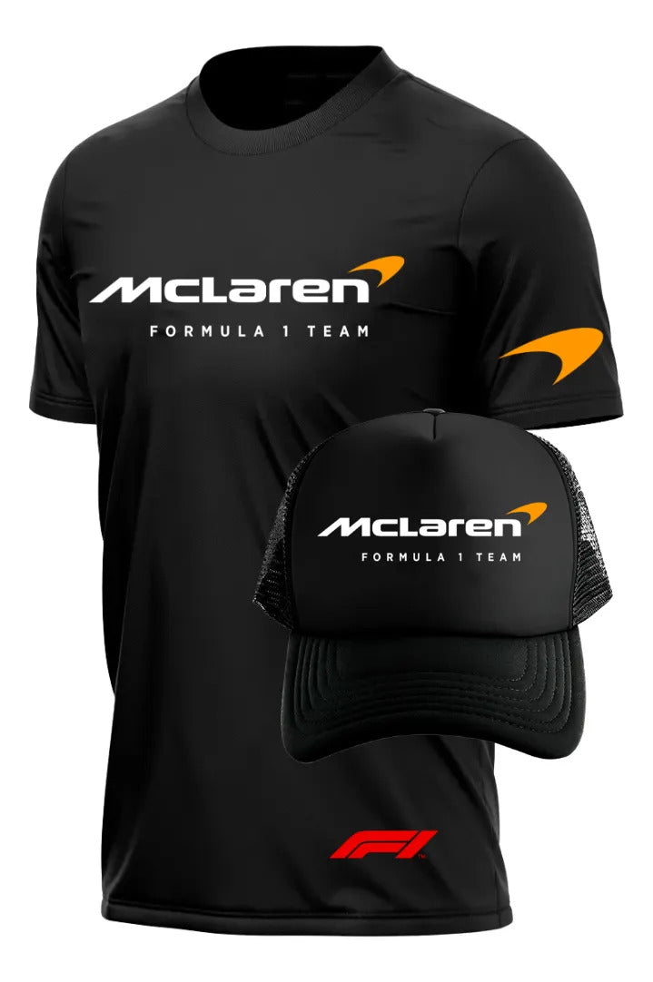 Playera Y Gorra Mclaren Formula 1 Team F1 Autos