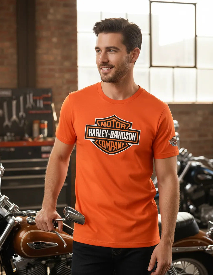Playera Harley Davidson Moto Motociclismo