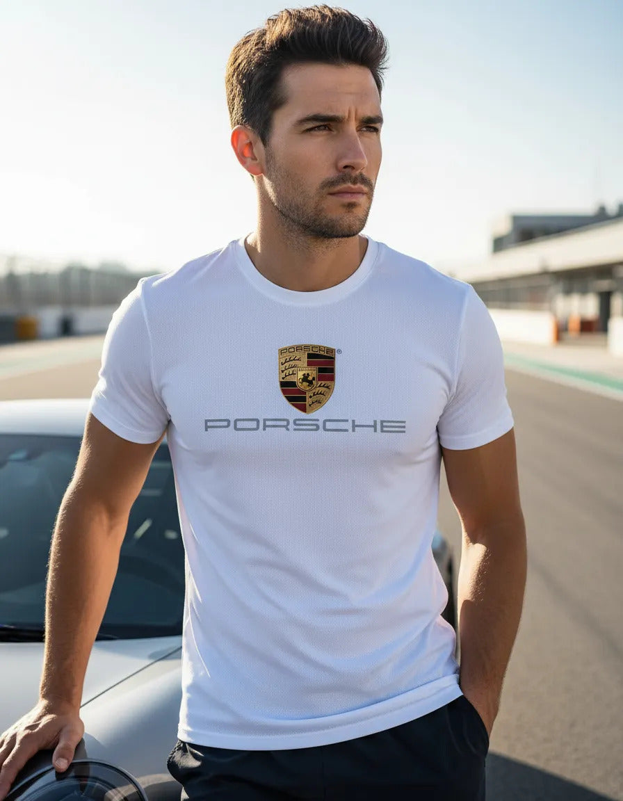 Playera Deportiva Porsche Automovilismo Vehículo Coche Autos
