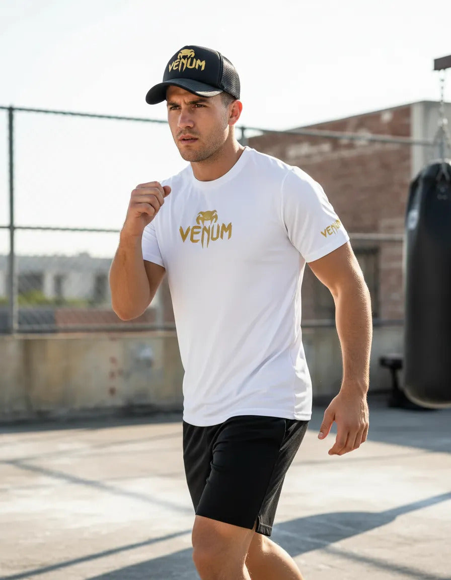 Ufc Playera Y Gorra Venum Ufc Mma Box Muay Thai Kick Boxing