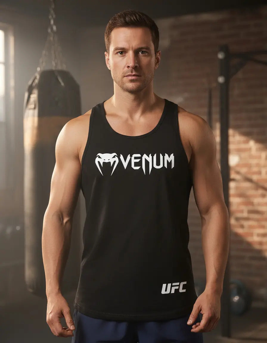Playera Sin Mangas Venum Ufc Classic Mma Box Muay Thai