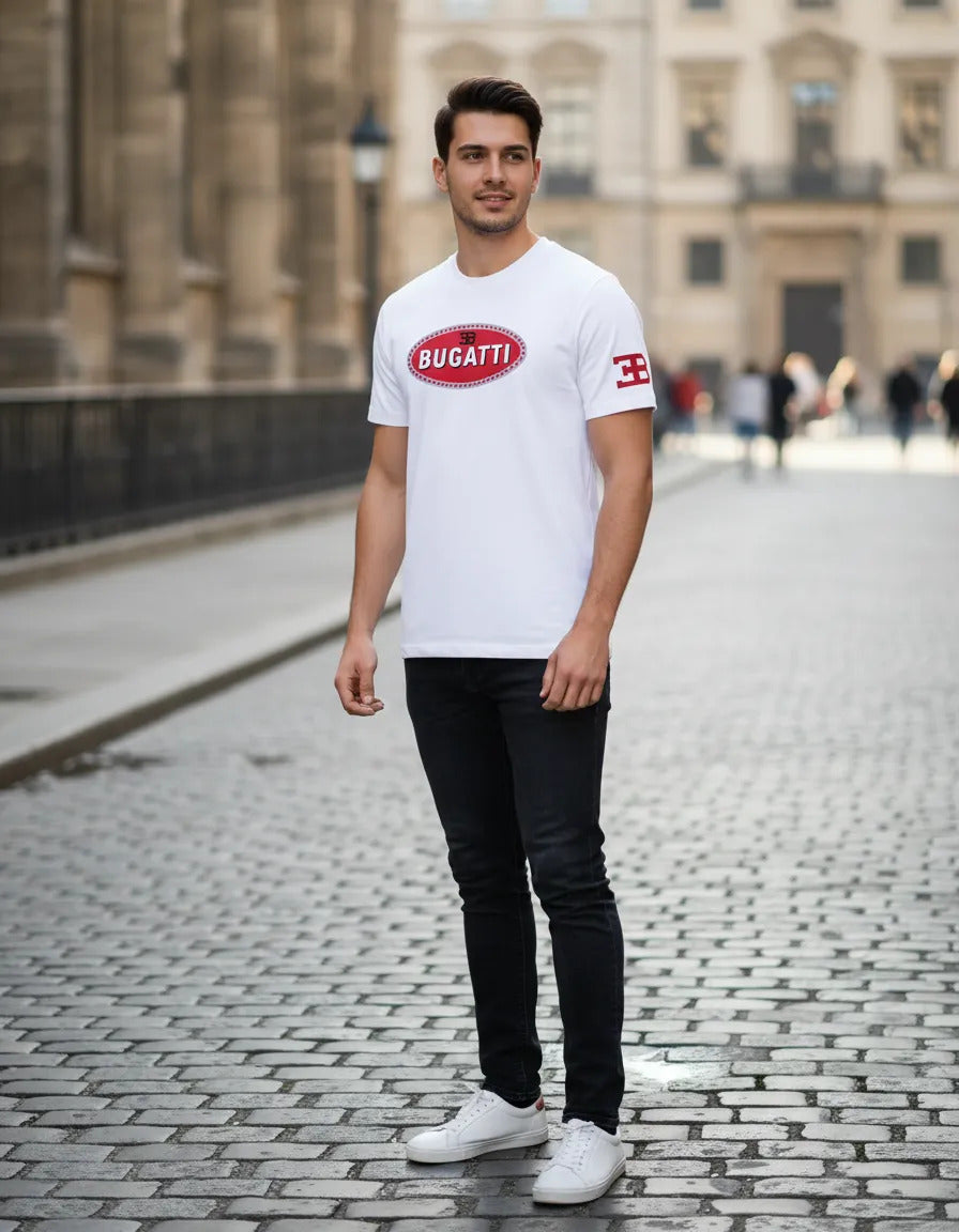 Playera Bugatti Automovilismo Vehículo Autos