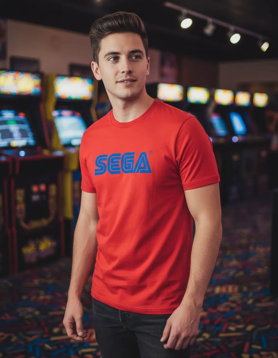 Playera Sega Videojuegos Gaming Gamer Consola Retro Stream