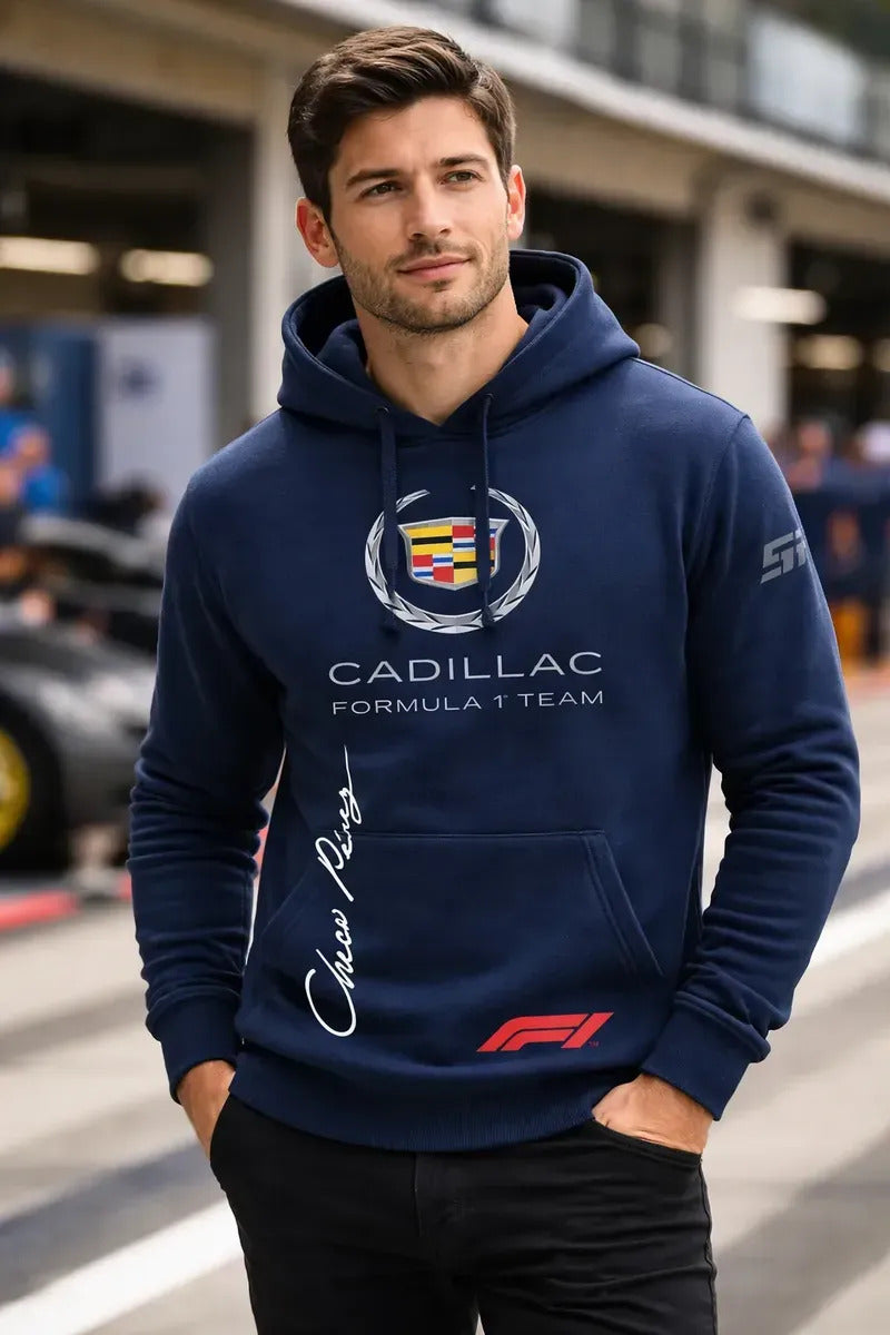 Pack Playera Sudadera Gorra Mochila Cadillac Formula 1 Team