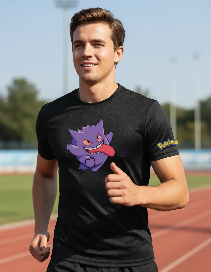 Playera Deportiva Pokémon Gengar Pikachu Charmander Squirtle