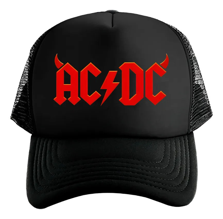 Playera Y Gorra Acdc Música Rock Heavy Metal