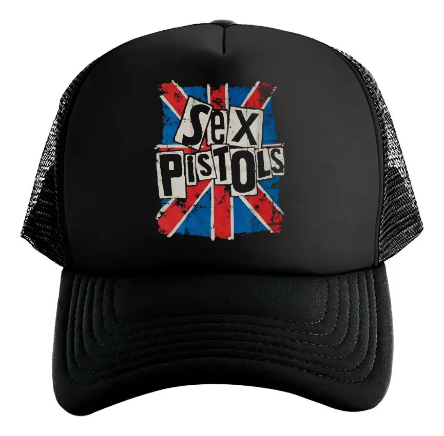 Gorra Sex Pistols Música Rock Negro Ajustable Sp